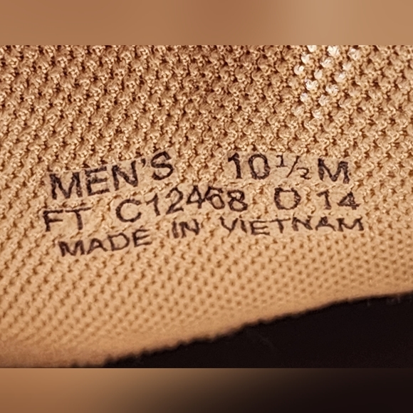 Cole Haan Grandsprint Wingtip Oxfords Mens Beige Suede Leather Shoes Size 10.5M - Picture 11 of 11